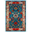 Tapis en coton et polyester à imprimé numérique Gracilynn-804846679