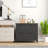 Black 2 Drawer File Cabinet For Home Office. Lockable To . Fits Multiple Sizes. Modern And Functional. Made From -Coated Particleboard. 31.1" L X 15.7" W 28.3" H. 132 Lbs Weight Capacity. Assembly