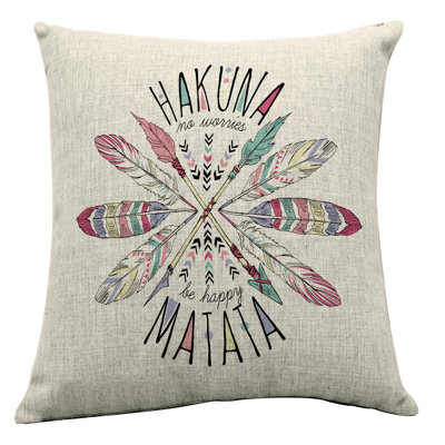 Linen Throw Pillow