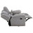 Rodden Chenille Upholstered Reclining Loveseat Grey