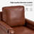 Pascarella 31.5'' Wide Genuine Leather Club Chair with Solid Wood Legs-1001141709