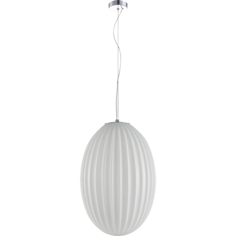 Chemesh 1 - Light Silver Sphere Pendant, Silver