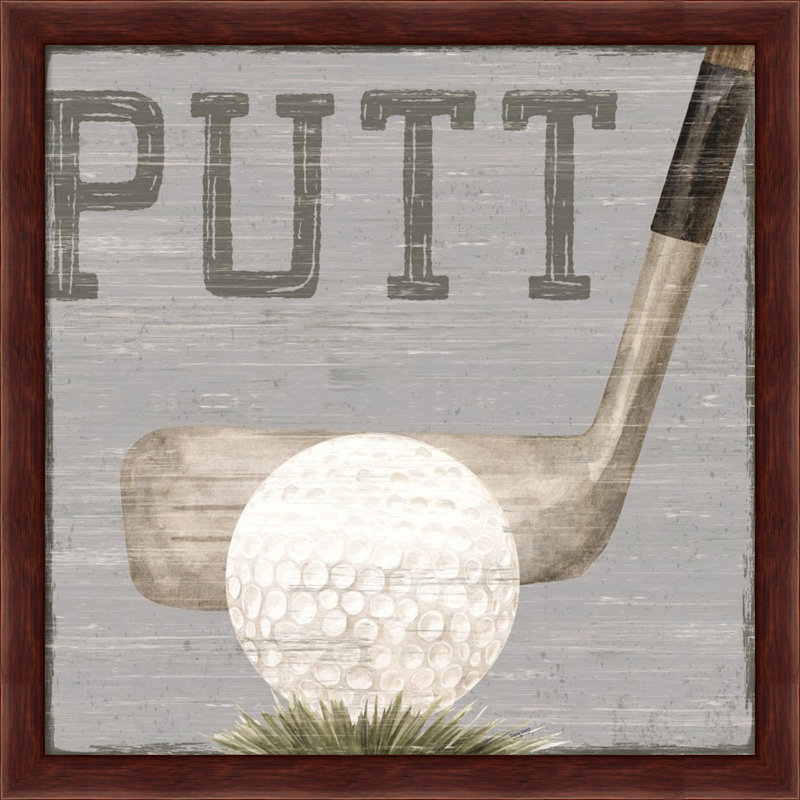" Golf Days Neutral A " by Tara Reed 2 - Pieces