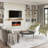 Recessed And Wall Mounted Electric Fireplace-808750188