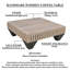 Roddrick Tokyo Inspired 36 Inch Square Mango Wood Coffee Table - Handcrafted With Elegant Sandblasted Grey Finish And Tapered Legs