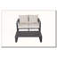 Ensemble de canapé double + table basse rectangulaire