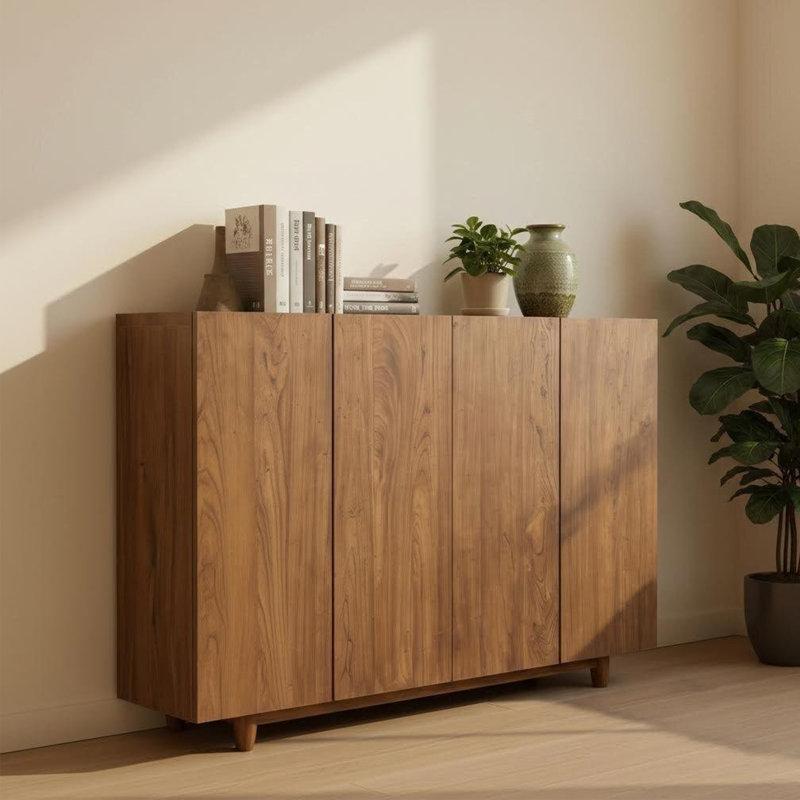 Modern simple large storage shoe cabinet