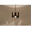 1 - Light Antique Golden Drum Pendant