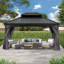 Pavillon de jardin permanent en aluminium-91417938-87169648