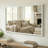Wood Framed Mirror with Safety Backing Ideal for Bathroom / Vanity Mirror Ellis Collection-461758318-461758308