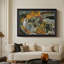 Crescent of Houses II (Island Town), 1915-Egon Schiele-Custom Framed Canvas-129244456-129244461-129244465