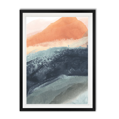 « molle vagues i », reproduction sur toile