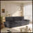 94.5" King Size Pull Out Sofa Bed,3-In-1 Convertible Sleeper Sofa,Multi-Functional Corduroy  Bed,Grey-618539246