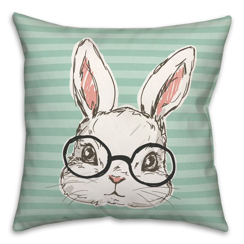 Striped Throw Pillow, 18" x 18"