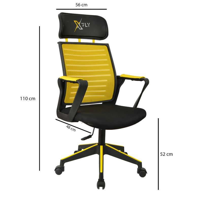 Fauteuil de jeu Oyuncu, Jaune / noir