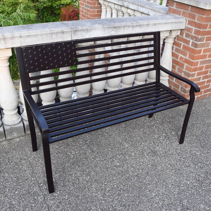 Banc de jardin en métal Lisinces