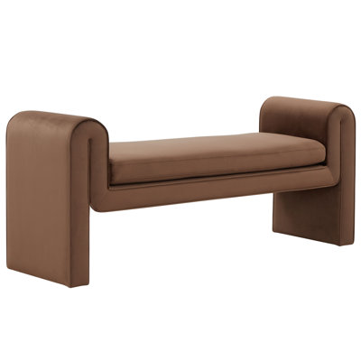 Garth Velvet Bench