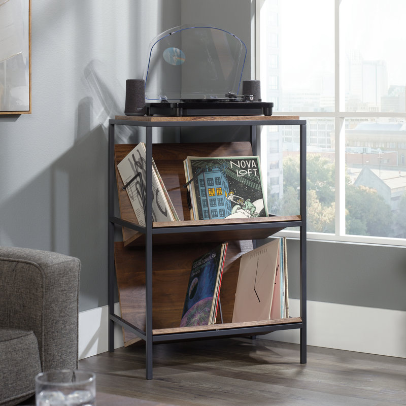 Solt Bookcase, Grand Walnut, 36.75" H x 23.625" W x 13" D
