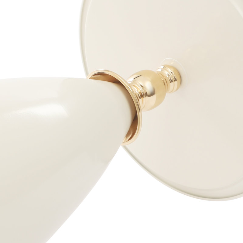 Table de bout ronde, Blanc