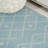Kemesha Moroccan Beni Souk Turquoise/Cream Rug-2282314
