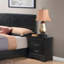 Table de chevet élégante à 2 tiroirs Woode pour votre chambre à coucher-626965502