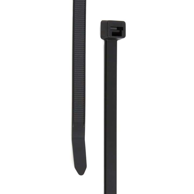 17" 175lb Heavy-Duty Cable Ties 10/bag, Black