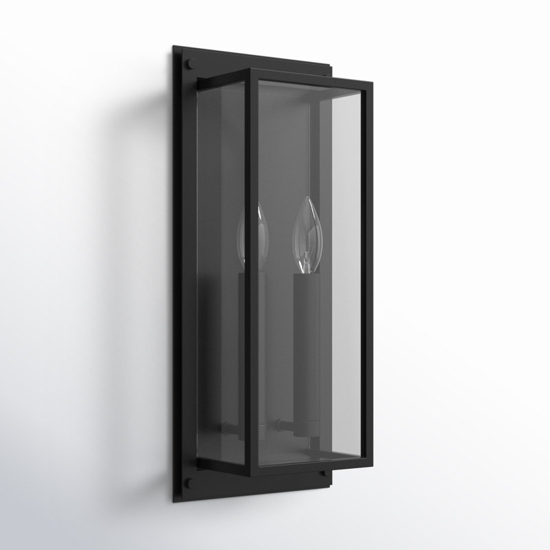 Cadboro Outdoor Wall Light, 17.5" H x 7.5" W x 4" D