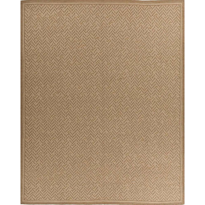 Wool Chevron Area Rug