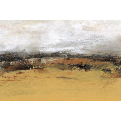 Bridges Ochre IV by Sharon Gordon - Wrapped Canvas Painting