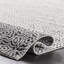 Tapis à motif de médaillon pour le salon, la chambre à coucher, la salle à manger et la cuisine Zayan, gris / ivoire-918470058