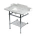 Marble White/Polished Chrome