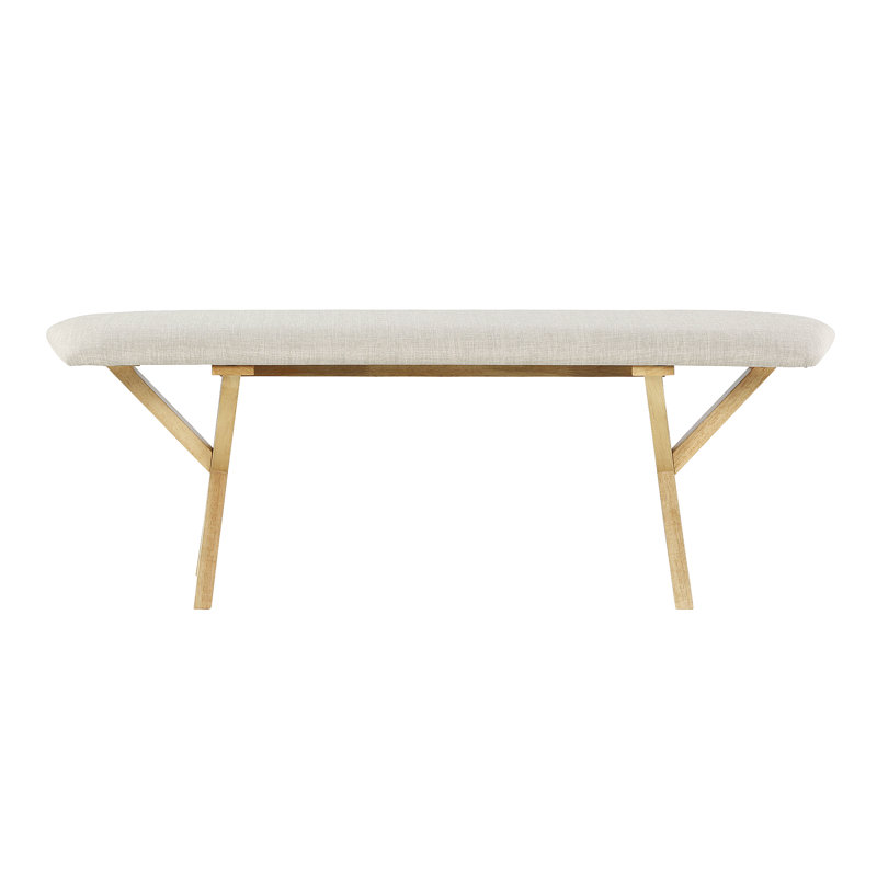 Klara Polyester Upholstered Bench
