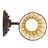 Armed Sconce