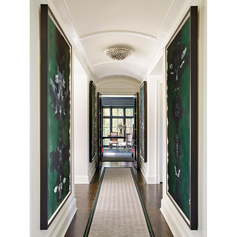 Flush Mounted Sconce, Antique Silver