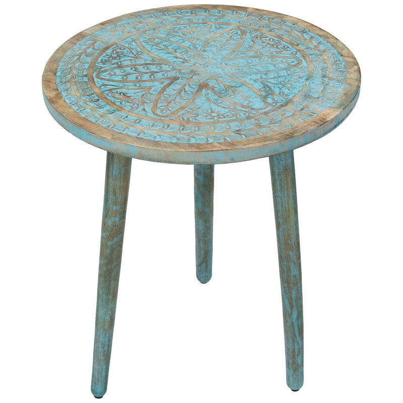 Solid Wood End Table