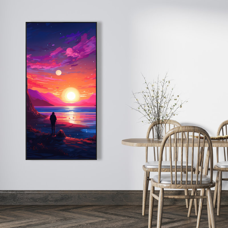 Solitude - 24"x48" Framed canvas