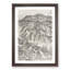 A Rocky Landscape by Kawanabe Kyosai - Framed Print-55629503-55629507