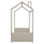 Lit en bois Velvet House, beige-1371357703
