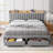 Bed Frame, Storage Headboard and Charging Station-1003544621-1003544616