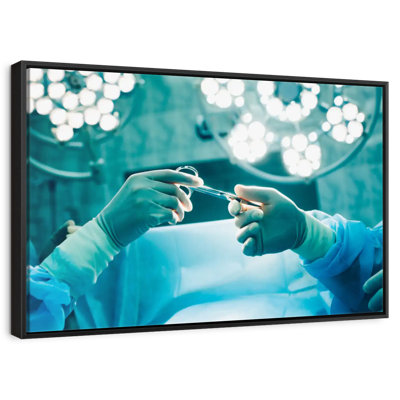 Nurse Handing Surgical Scissors
