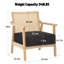 Chaise d'appoint rembourrée 28 po pour salon-127586307