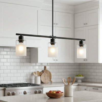 3-light Modern Kitchen Island Pendant Light