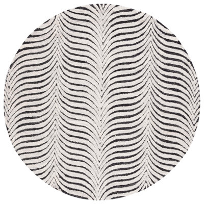 Betthezul Hand Tufted Wool And Cotton With Latex Abstract Rug