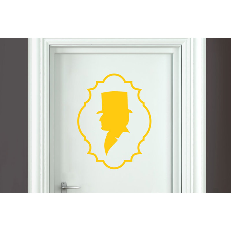 Wall Decal, Dark Yellow
