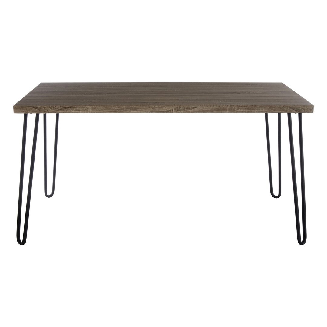 Interiors by PH Dining Table with Hairpin Legs, Wood
