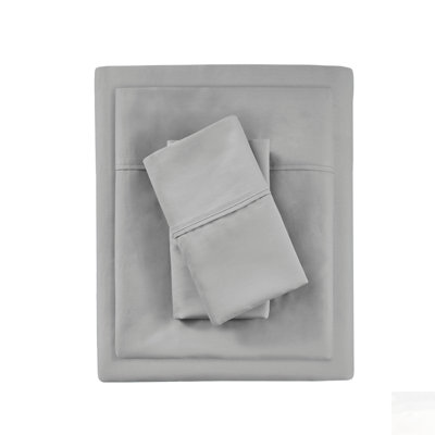 Ensemble de draps en mélange de coton 4 pièces HeiQ Smart