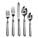 Amalfi 20 - Piece Stainless Steel Flatware Set - Service for 4