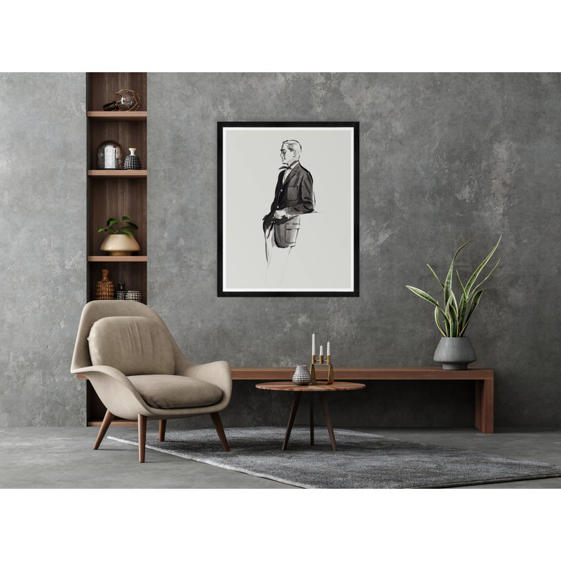 Gentleman Study Iii Print
