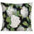 Motif floral noir