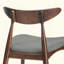 Ensemble de 2 chaises de salle à manger rétro en bois d'hévéa avec dossier ergonomique et coussins moelleux certifiés TSCA-348685253-348685252